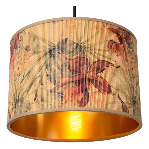 Lucide TANSELLE - Hanglamp - 3xE27 - Multicolor - detail 1